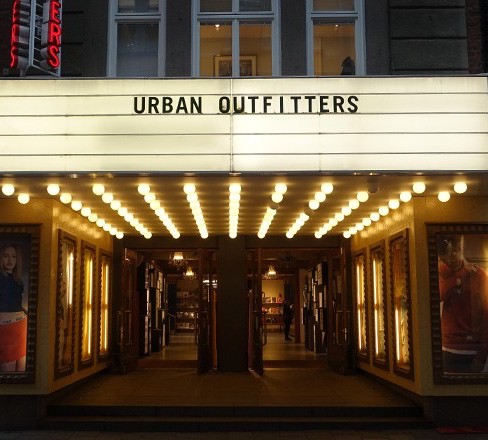 Urban Outfitters storefront