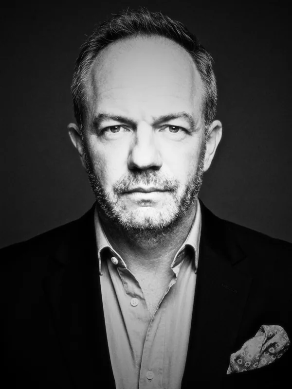 James Andrew Smith, black-and-white portrait